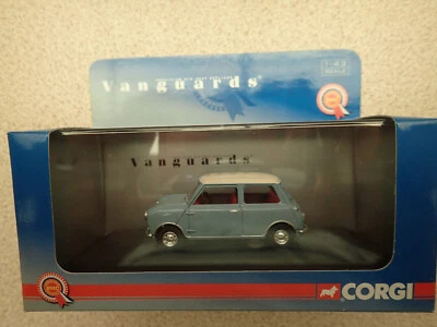 Corgi Vanguards 1:43 VA01312 BMC Austin Seven Speedwell Blue Undisplayed - Image 1 of 4
