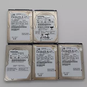 Various Brand 8x 320GB 2.5" HDD Tested working. Hitachi, Toshiba 5400 RPM - Picture 1 of 1
