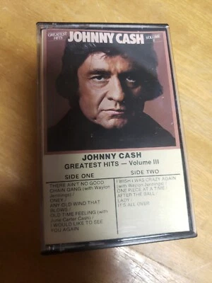 Johnny Cash   greatest hits   volume III    Cassette - Image 1 of 3