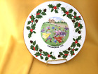 Royal Grafton,England Bone China 12 Days Of Christmas Plate -12 Lords Of Leaping