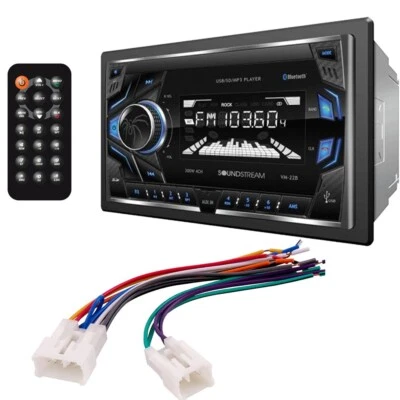 Soundstream VM-22B Bluetooth USB AM/FM Car Stereo for 1995-2004 Toyota Tacoma - Image 1 of 4