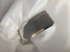 ANTIQUE FINE HM SILVER/GILT ‘MAPPIN & WEBB’ CURVED CALLING CARD CASE 1919