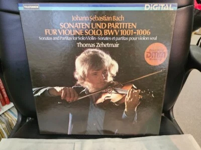 Zehetmair Violin Bach Partita & Sonata 2 LP Box Telefunken 6.35621 ED 1 - 1983 - Bild 1 von 4