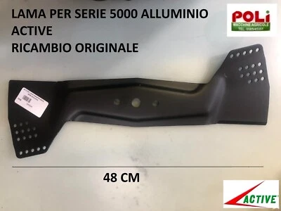 ACTIVE RASAERBA TAGLIAERBA 5000 ALLUMINIO TUTTE LE VERSIONI LAMA ORIGINALE