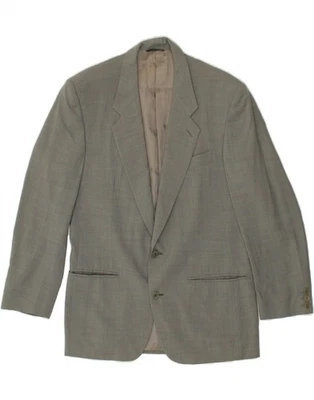 MISSONI Mens Uomo 2 Button Blazer Jacket IT 48 Medium Grey Wool IC07 - Image 1 of 4