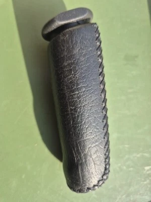 RANGE ROVER P38 OEM HAND BREAK LEVER LEATHER - Image 1 of 4