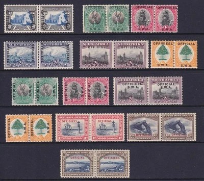 South Africa, Official SGO23, SGO51 MM. Also some SWA. Total cat app £245 - Image 1 of 4