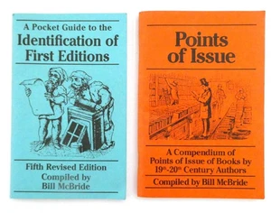 Identification of First Editions (5th) & Points of Issue Pocket Guides McBride - Picture 1 of 4
