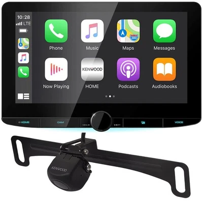 Kenwood DMX1037S 10.1" Touchscreen Receiver w/ 128° Backup Camera - Image 1 of 4