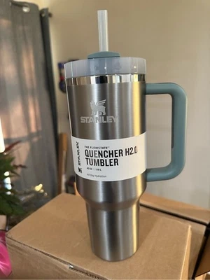 Stanley Quencher H2.0 Flowstate The Tumbler | 40 OZ Stainless Steel Shale/l - Image 1 of 4