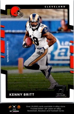 2017 Donruss FOOTBALL #81 Kenny Britt - Image 1 of 2