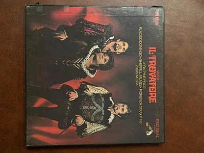 3xLP Box Set Verdi- Il Trovatore Price/Domingo/Milnes+ LSC-6194 Vinyl 12'' - Image 1 of 2