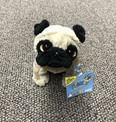 Webkinz Lil'Kinz Pug Dog Nuevo Sellado/Sin Usar Código Etiqueta Nuevo CASA LIBRE DE HUMO Foto 1 de 3