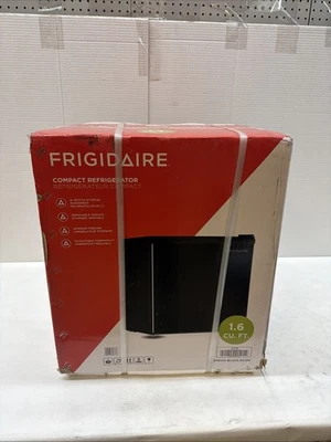 Frigidaire 1.6 cu. ft. Mini Fridge in Black EFR100-BLACK - Image 1 of 2