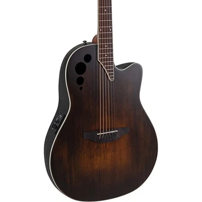 Ovation Applause AE44 Elite GA A/E Guitar, Spruce Top, Vintage Varnish Satin - Image 1 of 3