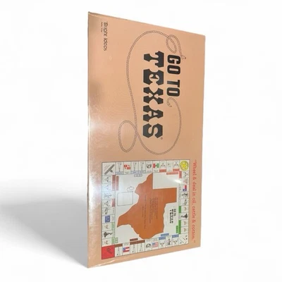 Vintage GO TO TEXAS Board Game 1979 Wheel & Deal - NEW & SEALED! - Strategy Game - Image 1 of 4