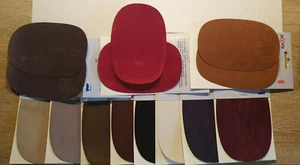 Patches Veloursleder zum Aufbügeln & Aufnähen B.10/L15cm 11 Farben Marke Pronty  - Bild 1 von 12