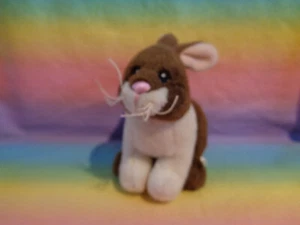 2017 Animal Adventure Brown White Bunny Rabbit Realistic Plush Easter - Picture 1 of 10