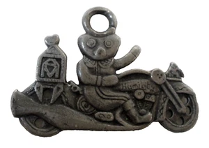 Seltener Metall Schlüsselanhänger Anhänger Kenilworth AM1 Custom Harley-Davidson Knucklehead - Bild 1 von 5
