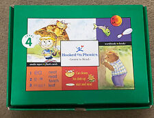 New Hooked on Phonics- Learn to Read Level 4 Box Set with Workbook Sealed 