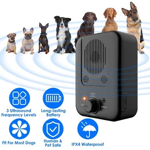 26.2Feet Ultrasonic Anti-Barking Device Dog Bark Control Sonic Silencer Outdoor - Picture 1 of 14