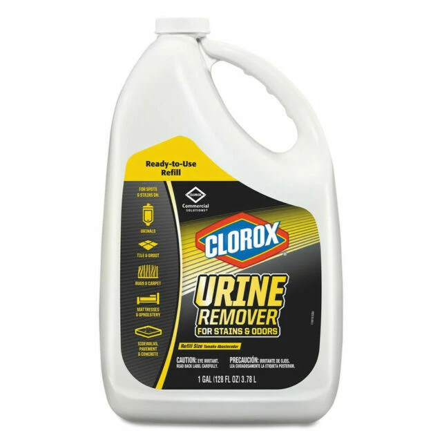Clorox Urine Remover for Stains and Odor - 128oz, Pack of 4 (31351)