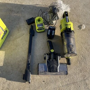 Ryobi One + HP Stick Vacuum w/Battery & Charger PBLSV716K very USED 716 READ - Picture 1 of 13
