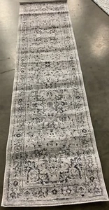 GREY / DARK GREY 2'-0" x 8'-0" Flaw in Rug, Reduced Price 1172675465 CHL411F-28 - Picture 1 of 4