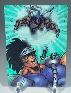 EXTREME PROPHET 1996 Fleer Skybox DUAL Side MIRAGE Lenticular CHASE Card W1 - Picture 1 of 2