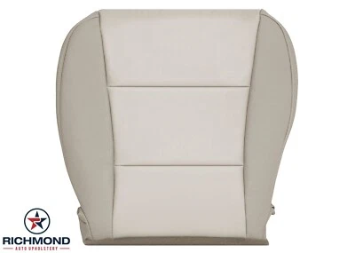 Для 2012 13 2014 Toyota Camry гибридный - со стороны водителя низ кожаный чехол на сиденье желтовато-коричневый - Изображение 1 из 4