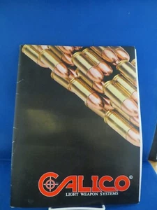 Vintage Calico Light Weapon System Firearms Catalog and Price List - Picture 1 of 5