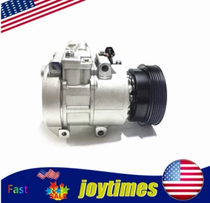 Compresor aire acondicionado aire acondicionado con embrague para motor Kia Rondo 2,7 L 2007-2008 - Imagen 1 de 13
