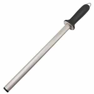 10" High Quality Diamond Knife Sharpener Sharpening Steel Grinder Kitchen US - Picture 1 of 6