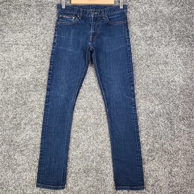 Pantalones de mezclilla Nike para hombre 28x30 ajustados azules elásticos ajustados skateboarding  Foto 1 de 4