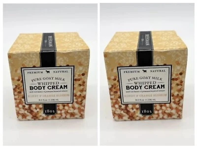 Beekman 1802 Goat Milk Whipped Body Cream Honey & Orange Blossom 8 oz 2 Pack NIB - Image 1 of 4