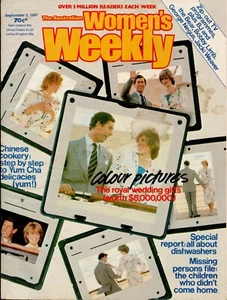 Aust. Women's Weekly - Sept. 2, 1981 - Cheryl Ladd, Ann Sidney + Myra de Groot - Picture 1 of 3