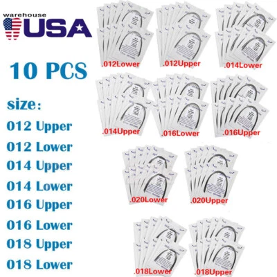 Arcos de Dental Ortodoncia Redondos Niti Arco de Alambre Su Arch Wire O Foto 1 de 4