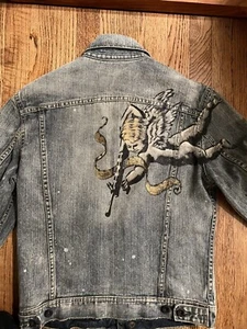 Z Brand Sample Type 3 Washed Denim Jacket - Picture 1 of 14