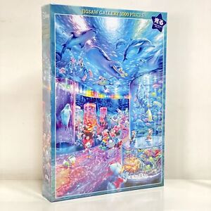 Disney Night Aquarium 1000 Piece Jigsaw Luminous Puzzle Tenyo JAPAN D-1000-029