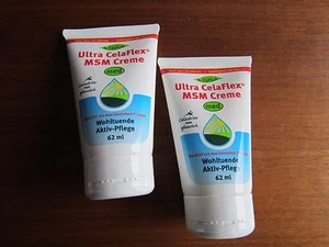 (241,77 € / 1 Ltr ) Dr. Hittich  "Ultra CelaFlex MSM Creme  " Aktiv Pflege 2x 62 - Bild 1 von 1