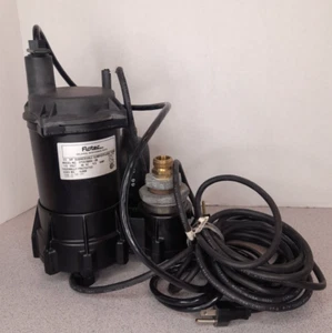 FLOTEC FPSE2800A Cast Iron Sewage pump w/tethered float switch 1/3HP 115V Tether - Picture 1 of 5