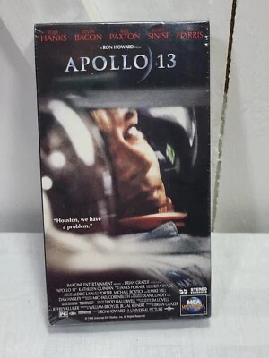 Apollo 13 VHS, Sealed, 1995 MCA Home Video Unopened - Image 1 of 4