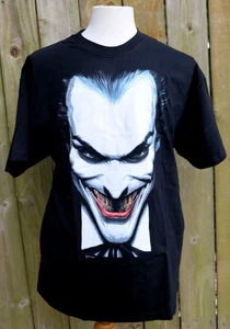 NOS Vintage Y2K Alex Ross Big Face JOKER DC Comics Graphitti T-Shirt Größe XL - Bild 1 von 7