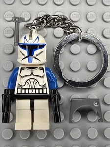 Lego Star Wars Minifigure Keychain Captain Rex 852356 - Picture 1 of 4