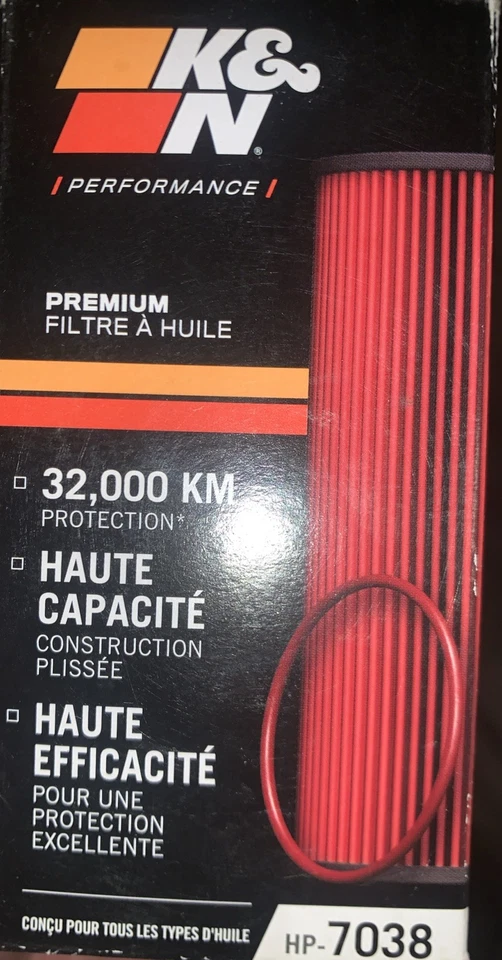 K&N HP7038 Oil Filter - Image 1 of 2
