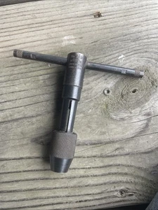 Vintage Greenfield Tool & Die GTD No. 339 T-Handle Ratcheting Tap Wrench USA - Picture 1 of 3