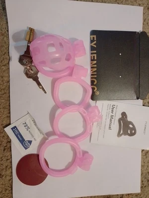 Male Chastity Device Resin Cock Cage 2.0 Male Chastity Device with 4 Rings Penis - Image 1 of 4