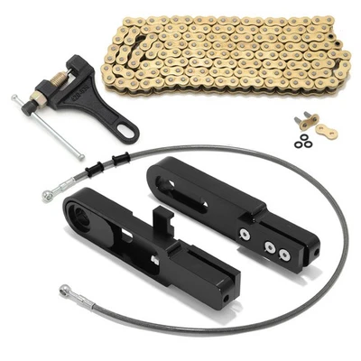 Removedor de cadena de línea de extensiones de basculante de aluminio para Yamaha R6 YZF-R6 2003-2005 Foto 1 de 4