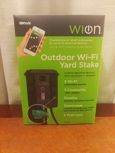 Outdoor Wi-Fi Yard Stake Control For Landscape/Decorations SMARTPHONE/TABLET NIB - Picture 1 of 8
