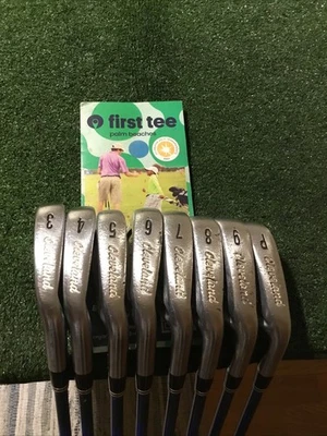 Cleveland CG4 Tour CMM Irons Set (3-PW) Stiff Grafalloy ProLaunch Blue Graphite - Image 1 of 4